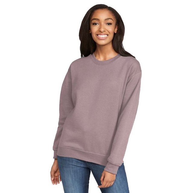Gildan SF000 Adult Softstyle Fleece Crew Sweatshirt - PARAGON - L