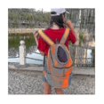 thumbnail image 2 of Travel Pet Dog Carrier Puppy Travel Mesh Backpack Front Portable Shoulder Bag, 2 of 4