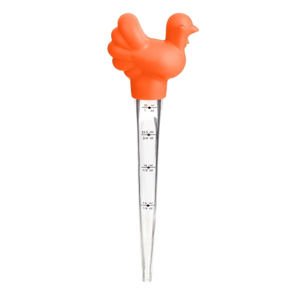 Holiday Time Turkey Baster, Orange