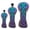 3 Pack 13UT Black, variant on Almencla Golf Iron Head Cover Modern Waterproof Sticker A Black