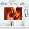 thumbnail image 1 of Sunshine in Antelope Canyon - Landscape Photo Canvas Art Print, 1 of 3