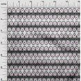 thumbnail image 2 of oneOone Viscose Chiffon Fabric Peacock Feather Ikat Printed Craft Fabric BTY 42 Inch Wide, 2 of 4