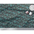 thumbnail image 3 of Soimoi Brown Velvet Fabric Liquid Drip Abstract Print Fabric by the Yard 58 Inch Wide, 3 of 3