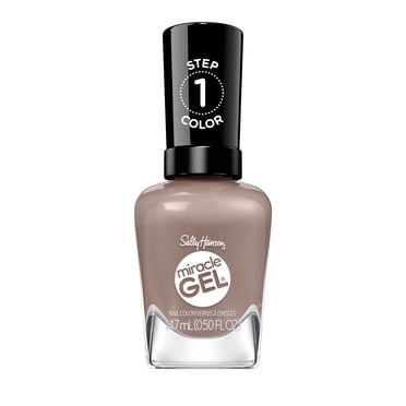 Sally Hansen Miracle Gel Supercharged Glam, Long-Lasting Nail Polish, with Beautiful Colors, Shiny Manicure