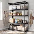 thumbnail image 4 of Costway 3 PCS 5-Tier Heavy-Duty Utility Shelf with Adjustable Wire Racks, 2000 lbs Capacity, 4 of 10