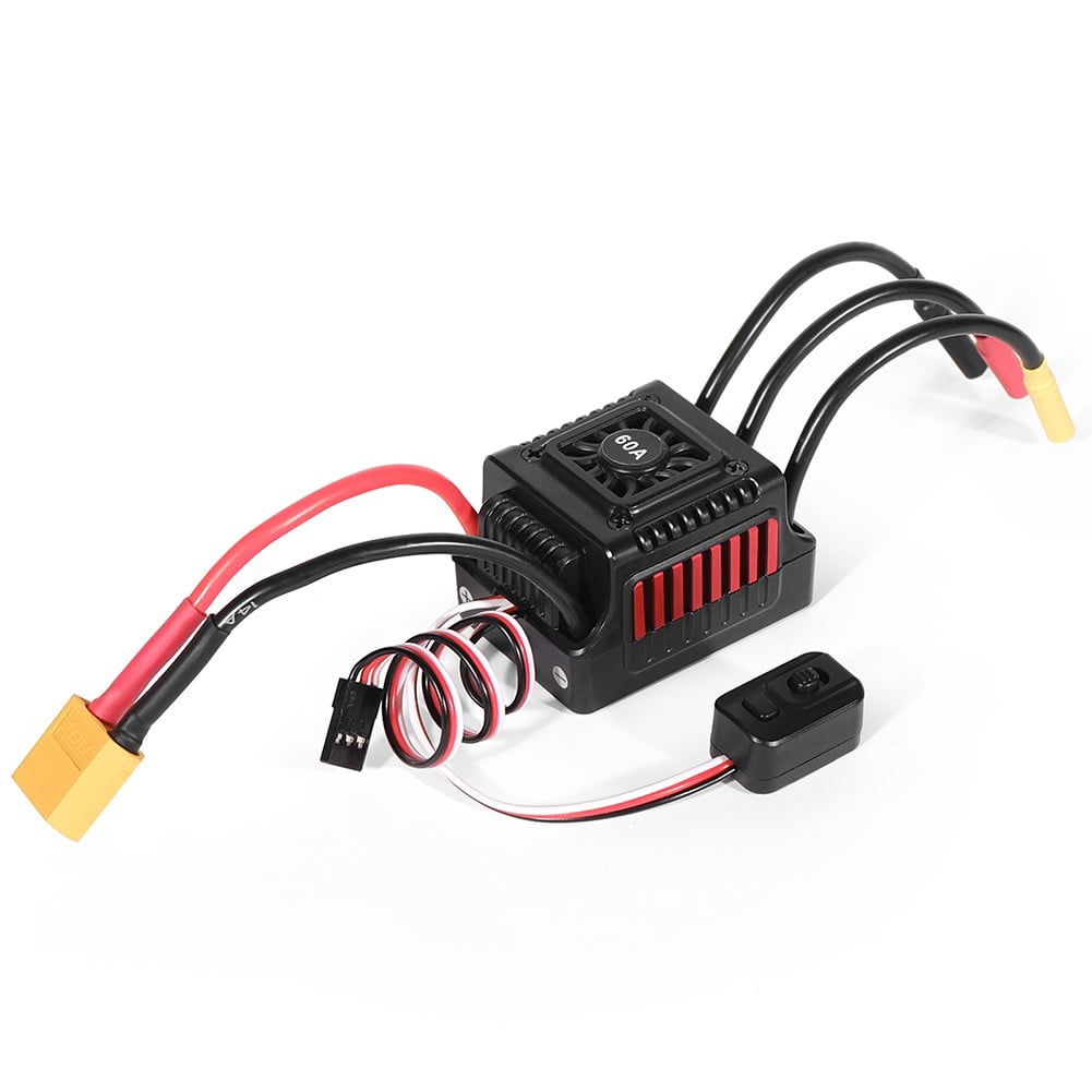 Régulateur de Vitesse Électrique Moteur Sans Balais 1/10 Modèle de Voiture Télécommandée RC/ESC