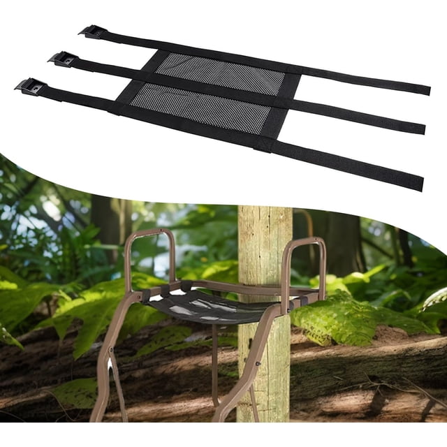 Coussin de Siège Réglable pour Support d'Arbre, Siège de Remplacement pour Treestand, Durable et Ajustable, 16 x 12 Pouces