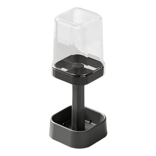Toothbrush Center Toothbrush Cup Stainless Toothbrush Covered Toothbrush Stand Bathroom Toothbrush Cup Toothbrush Storage Lid Toothbrush Sink