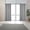 Dark Grey, variant on Eky Blackout Curtains,Energy Efficient Grommet Single Curtain Panel,Thermal Insulated Noise Reducing Curtain for Living Room,Bedroom,Privacy Protection,52" W x 63" L,Yellow,1 Panel