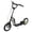 Noir, variante sur Aosom Trottinette, trottinette pour Ados avec Guidon à Hauteur Réglable, Blanc