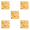 thumbnail image 3 of ZheElen 4piece Lightweight Hanging Divider Screens For Versatile Space Foldable Yellow Bird Chart 5Set, 3 of 6
