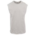 thumbnail image 1 of New Morning Studios Mens Plain Sleeveless T-Shirt, 1 of 2