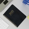 thumbnail image 5 of Meitianfacai Coil Planner 2025 Weekly Planner Diary A5 Taped Notebook Book, Black, 5 of 5