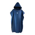 thumbnail image 1 of Almencla Poncho de Surf en Polyester Robe de Changement Séchage Rapide Sac avant Capuche Microfibre Douce Bleu Marine, 1 of 8