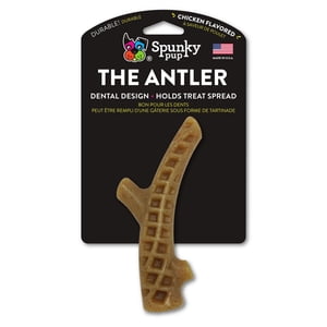 Nylon-Woodfilled Chew Toys - Antler Dog Toy - USA Made