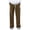 Coffee, variant on Ladies' Solid Color Casual Business Pants - Polyester, Comfortable Loose Fit