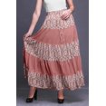 thumbnail image 2 of Bimba Jupes Maxi Imprimées Femmes Style Bohème Gitane Longue Jupe en Coton, 2 of 5