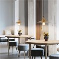 thumbnail image 4 of Plug In Ceiling Light Fixture Modern Minimalist Dining Room Kitchen Island Metal Gold Flower Chandelier Hanging Lamps, 4 of 4