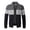 Marine, variante sur Cardigan pour Hommes Cardigan Décontracté Épais pour Hommes Veste à Coutures Colorées Col Haut M-TTG
