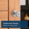 thumbnail image 4 of Troy Matte Front Door Knob with Lock and Key Exterior/Interior Door Handles with Lock Keyed Entry Door Knobs for Front Door Bedroom Bathroom & Office Traditional Home Décor, 4 of 9