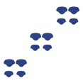 thumbnail image 4 of kurtrusly Semelles Ajustables pour Talons Hauts, Réparation de Talons Personnalisable, Bleu 3Set, 4 of 6