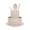 Beige, variant on Pink Wheat St Tableware 6-Piece Set Eco-Friendly Portable Bowl Plate Cup Cutlery Gift Set