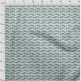 thumbnail image 3 of oneOone Polyester Lycra Fabric Fish Block Print Sewing Fabric BTY 56 Inch Wide, 3 of 4