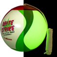 thumbnail image 4 of Mikasa T8000G Brite Strike Tetherball - Balle d'Extérieur Phosphorescente, Taille Officielle, 4 of 7