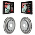 thumbnail image 1 of Genius Rear Coated Disc Brake Rotors Pair for Car Volvo XC70 S60 V60 S80 V70 KG-100602, 1 of 9