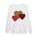thumbnail image 3 of RKSTN Chandail pour Femmes Décontracté à Manches Longues Blouse à Imprimé de la Saint-Valentin Hauts Chandail Col Rond Coupe Ample Chandail, 3 of 4