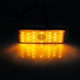 thumbnail image 4 of Gorgeri Feu Arrière Universel pour Moto Scooter Cyclomoteur Rectangle Réflecteur LED Feu de Freinage, 4 of 5