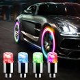 thumbnail image 2 of 4pcs Car Auto SUV Wheel Tire Tyre Air Valve Stem LED Light Caps Cover Accessories, 2 of 4
