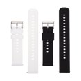 thumbnail image 1 of Shisuyan 2Pcs Silicone Strap Smartwatch Watch Band Decorative Watch Strap Replaceable Watchband, 1 of 9