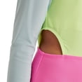 thumbnail image 3 of Justice Girls' Colour Block One Piece Rashguard, 3 of 5