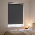 thumbnail image 1 of EGNMCR Home Decor 17.7x49.2in Multipurpose Adjustable Roller Shade For Windows No Drill Mounting Sunscreen Light Blocking Expandable For Bedroom Living Room Office Car Windshield Plastics curtains, 1 of 6