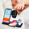 thumbnail image 4 of TopLLC Multifunctional Wireless Charger 15W Fast Charge Foldable Mobile Phone Headset Watch Universal Bracket Wireless Charging on Clearance, 4 of 9