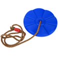thumbnail image 3 of Safer To Use Climbing Disc, Hanging Chair, For Balcony Garden Patio Campsite Blue, 3 of 8