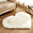 thumbnail image 1 of Vaidha Wool Imitation Sheepskin Rugs Faux Non Slip Bedroom Carpet Mats, 1 of 2