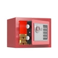 thumbnail image 1 of Mini Safe Key Password,Double Insurance Anti-theft Home Safe Deposit Box Fire Safe for Office, 1 of 4