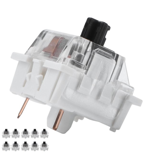 ,10 PCs Mechanical Keyboard Reliable and Durable