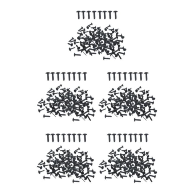Youkk Vibrant Paper Fasteners Brads for Scrapbook Making 200 Pieces Style A 5Set