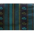 thumbnail image 4 of oneOone Georgette Viscose Fabric Geometric|Stripe & Floral Block Print Sewing Fabric BTY 42 Inch Wide, 4 of 4