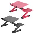 thumbnail image 2 of Portable Aluminum Laptop Desk Ergonomic Computer Desk Adjustable TV Bed Lapdesk Tray PC Table Stand Notebook Table Desk Stand, 2 of 7