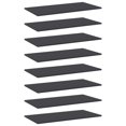 thumbnail image 1 of vidaXL Bookshelf Boards 8 pcs Grey 80x40x1.5 cm Engineered Wood, 1 of 4