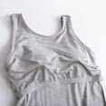 thumbnail image 4 of UPPADA Womens Crewneck Tank Tops Summer Sleeveless Scoop Neck Tees Solid Color Basic Slim Fitted Cami Shirts Womens Tank Tops Camisole Top Built In Bra Adjustable Straps,, 4 of 7