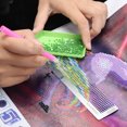 thumbnail image 4 of Round Diamond Dot Drill Stainless Steel Ruler DIY Diamond Painting Tool, 4 of 8