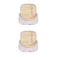 thumbnail image 4 of QualitChoice Pattern Cosmetic Bag Convenient Women Storage Handbag Carrying Pouch Holding Container Travel Makeup Organizer Type 9 2Set, 4 of 6