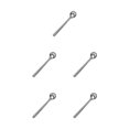 thumbnail image 3 of Redempat Cute Tea Spoon Exquisite Stainless Steel Spoon For Tea Drinking Teaware Cat's Claw Black 1 5Set, 3 of 6