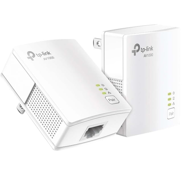 TP-Link AV1000 Gigabit Powerline Starter Kit - Blanc
