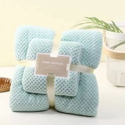 ZZkhGO Wearable Bath Towel Set, Pure Cotton 2-in-1 Towel and Face Towel, Soft Microfiber Travel Towels for Women Home Bathroom